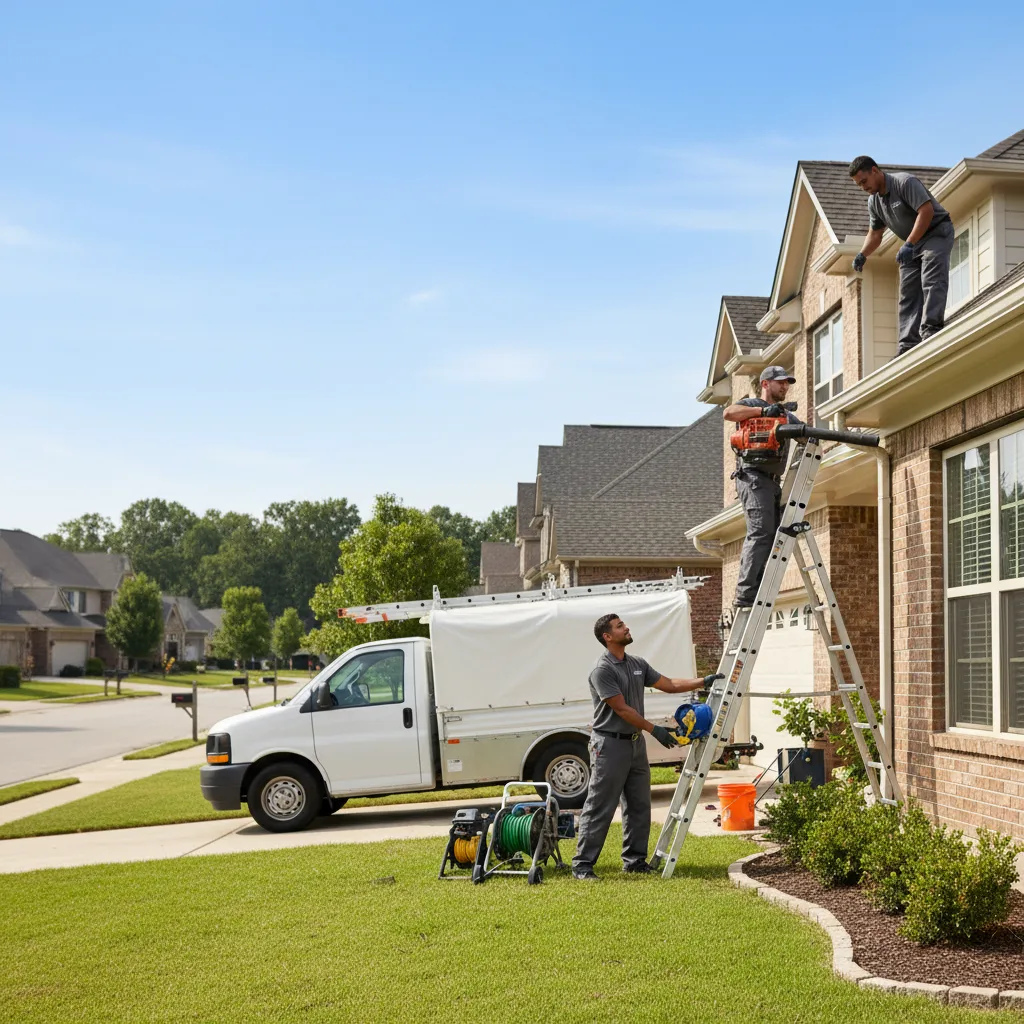Home Gutter Service in Baldwin, IL near me